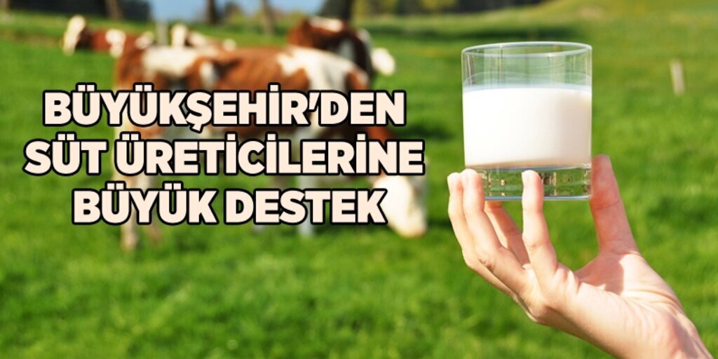Çiğ süt ihtiyacının karşılanmasına yönelik 1.5 milyon TL yatırım!