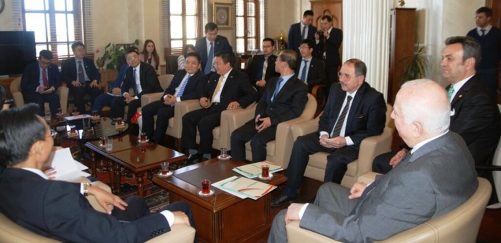 Çinli İşadamları Samsun'da incelemelerde bulundu