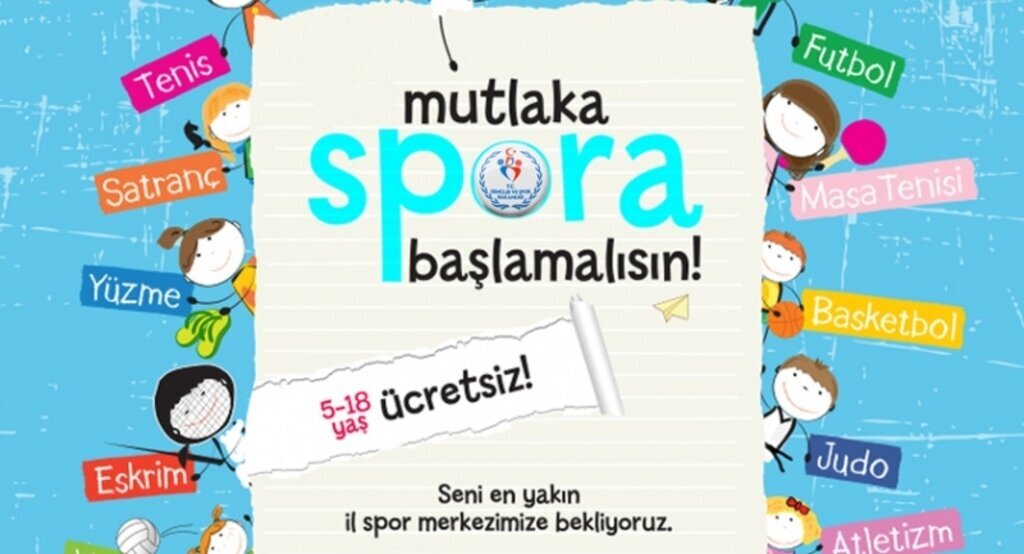 Çocuklar tatile spora doyacak
