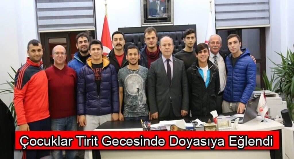 Çocuklar Tirit Gecesinde Doyasıya Eğlendi