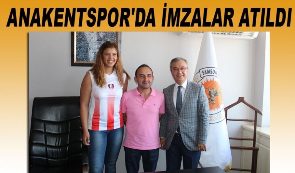  Çokşen ve Alkan Anakentspor Bayan voleybol Takımı'nda