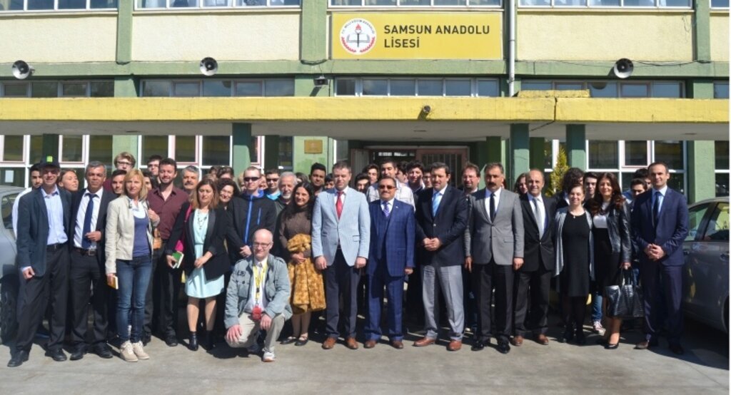 ‘Comenius Projesi’ Yabancı öğretmen ve öğrencileri İlkadım’da