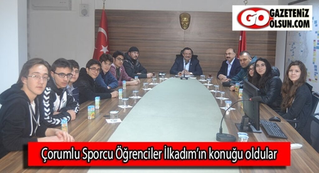 Çorumlu Sporcu Öğrenciler İlkadım’ın konuğu oldular