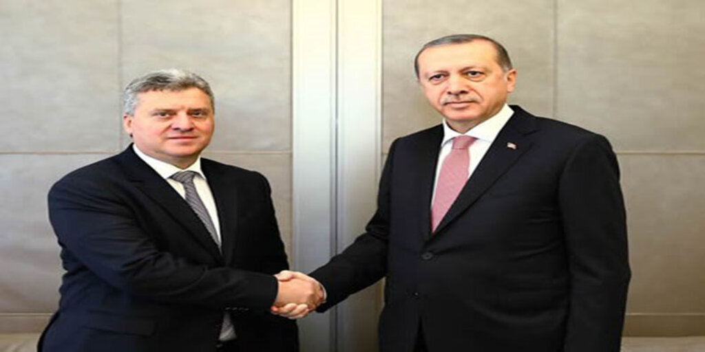 Cumhurbaşkanı Erdoğan, Makedonya Cumhurbaşkanı Ivanov ile Görüştü
