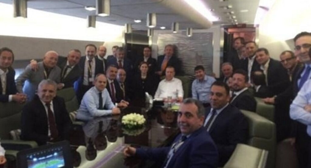 Cumhurbaşkanı Erdoğan'ın gol sevinci