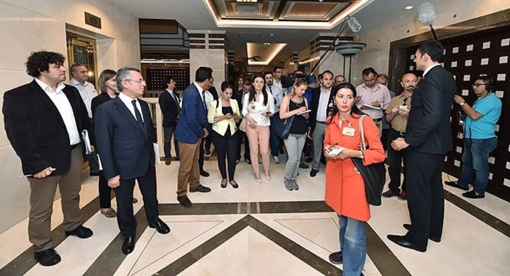 Cumhurbaşkanlığı Külliyesi kapılarını basına açtı