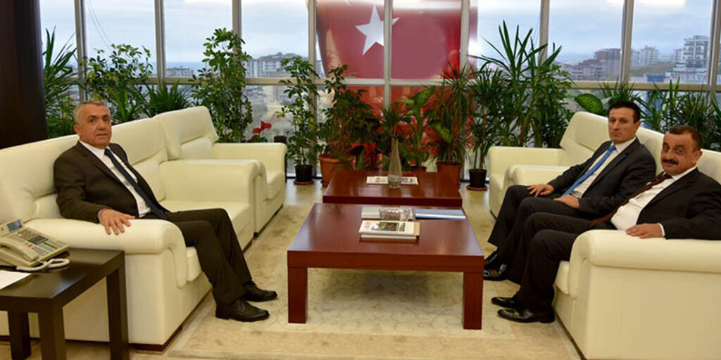 Cumhuriyet Başsavcısı ve Adalet Komisyonu Başkanı’ndan Rektör Bilgiç’e tebrik ziyareti