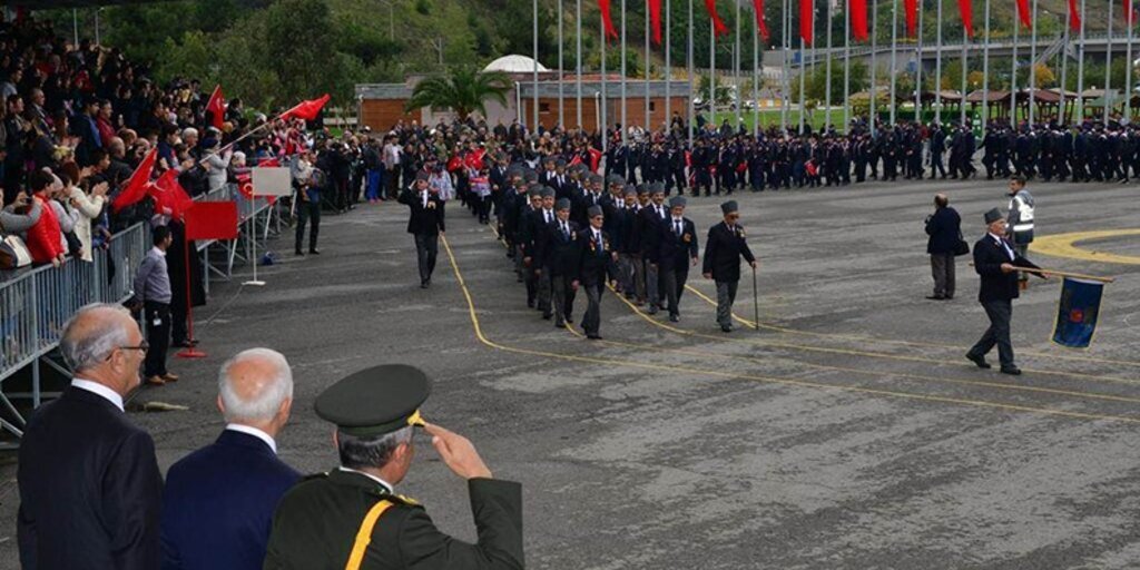 Cumhuriyet Bayramı'nın 93. yılı Samsun'da büyük coşkuyla kutlandı