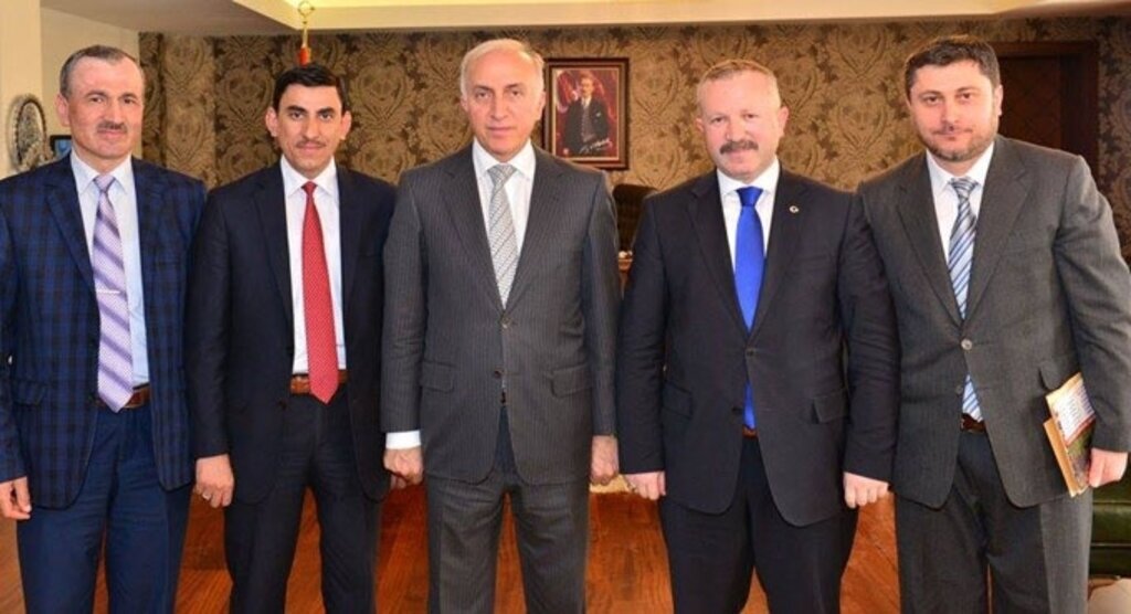 Din görevlilerinden Vali Şahin'e ziyaret