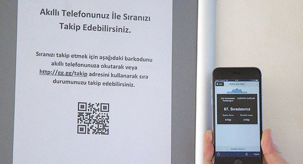 Doktor kapısındaki yoğunluğa 