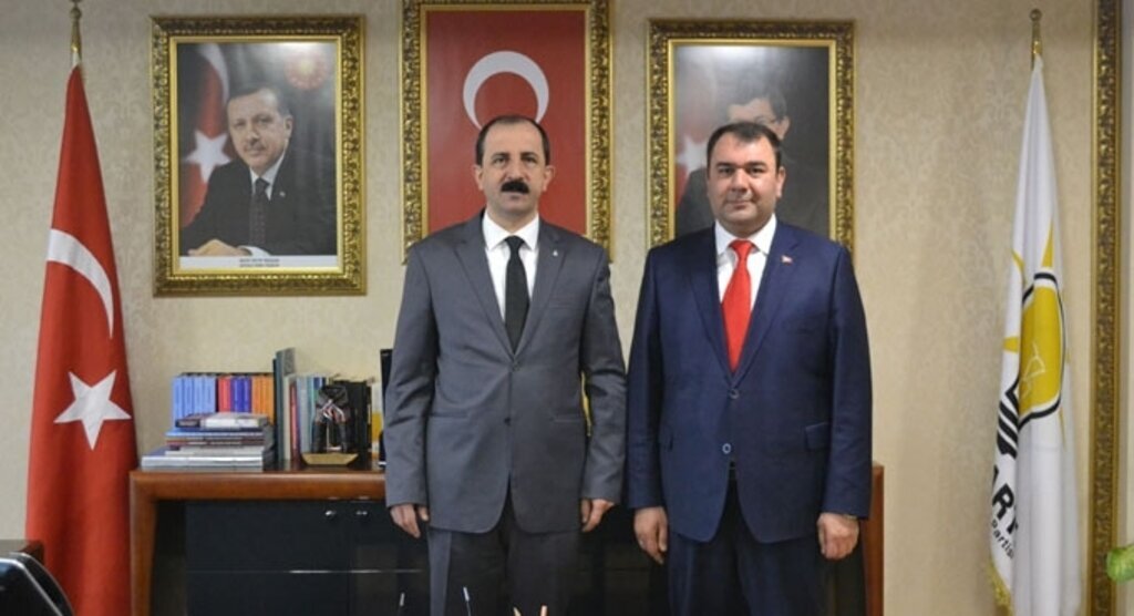 Doktor Metin Kuruoğlu'dan Başkan Göksel'e ziyaret