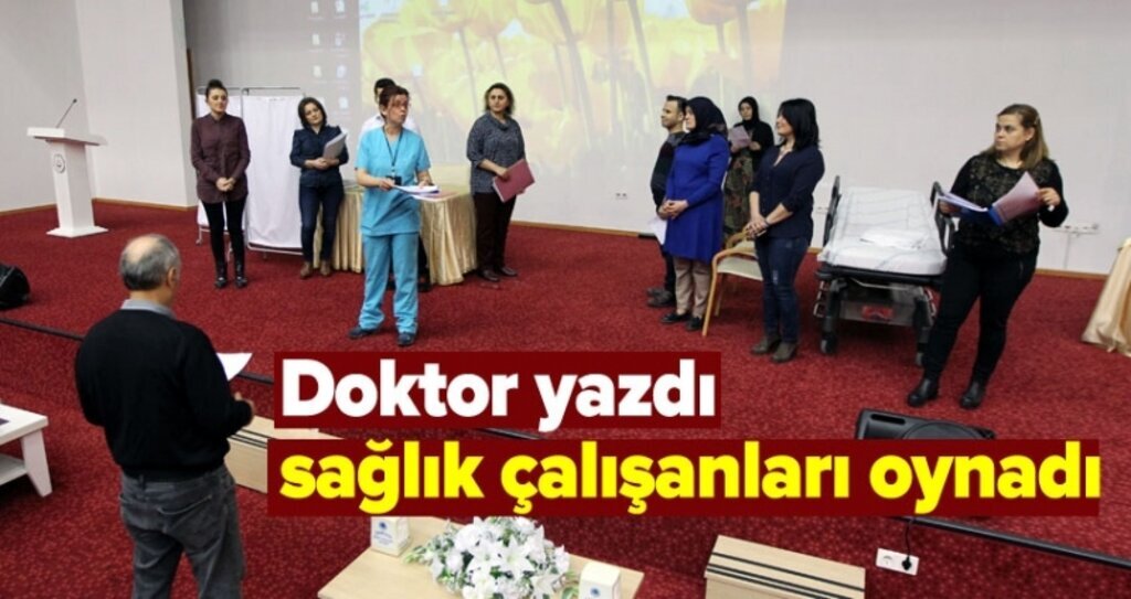 Doktorların yaşadığı sıkıntıları sahneye taşıdı