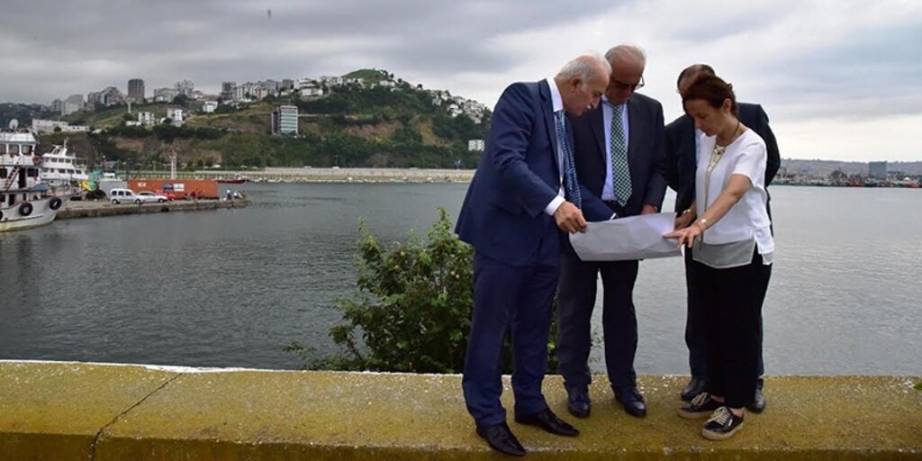 Dolgu alanı çalışmaları hızla sürüyor