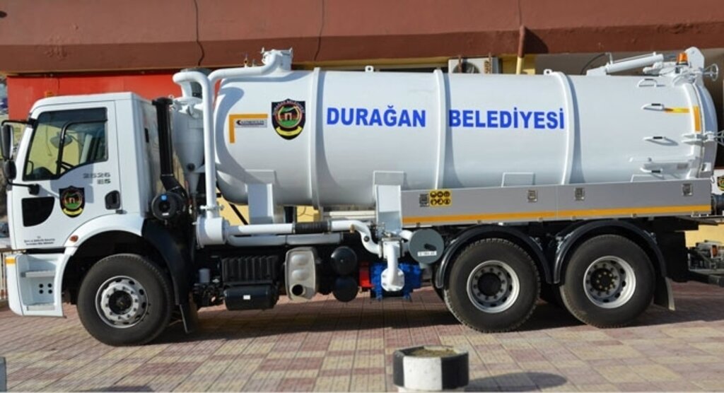 Durağan Belediyesine vidanjör kazandırıldı