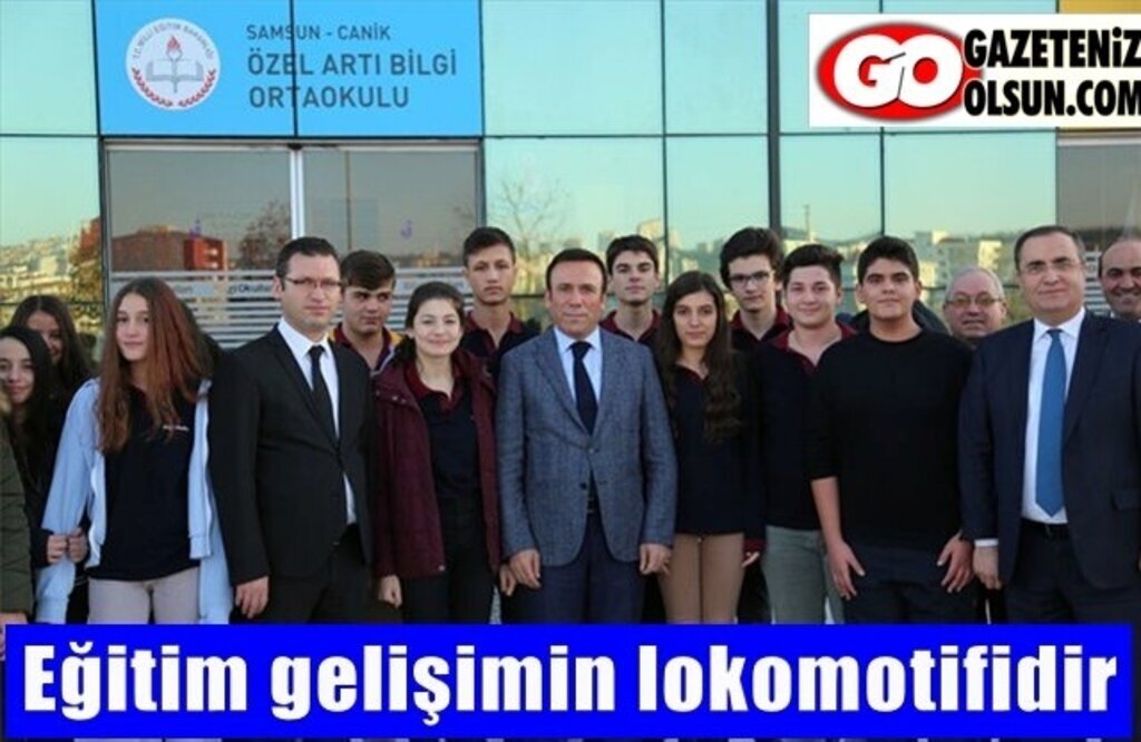 Eğitim gelişimin lokomotifidir