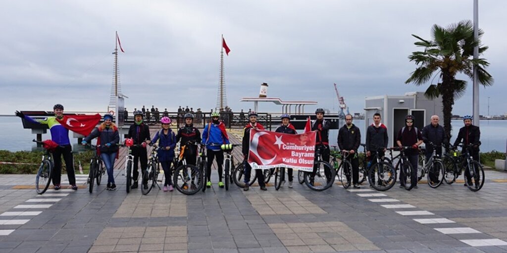 EKOBİD'den 'Cumhuriyet Bisiklet Turu' etkinliği