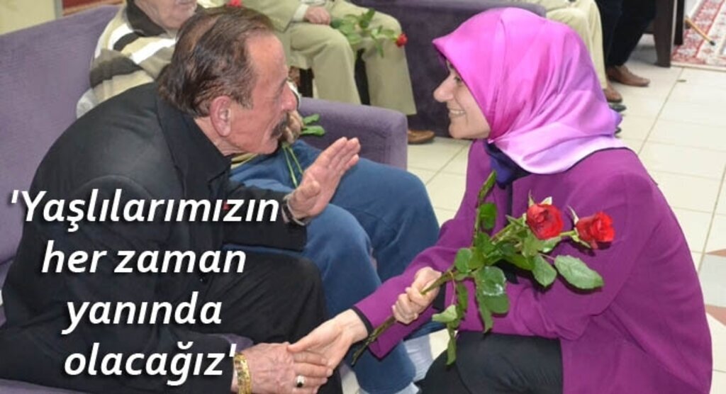 Elif Coşkun Bilgin yaşlıları unutmadı