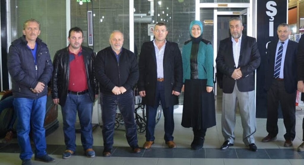 Elif Coşkun Bilgin'e esnaftan yoğun ilgi