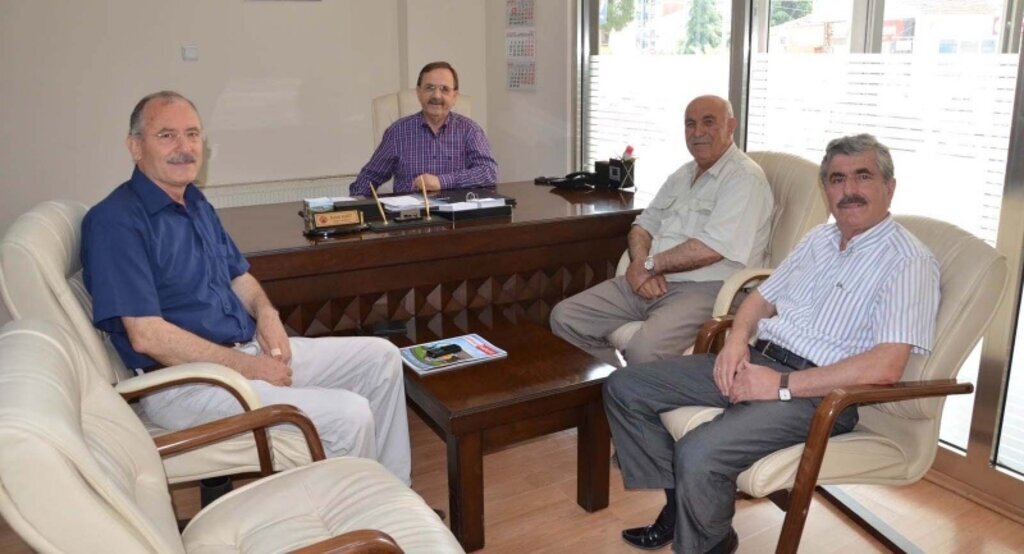 Emekliler Derneğinden Başkan Şahin’e ziyaret