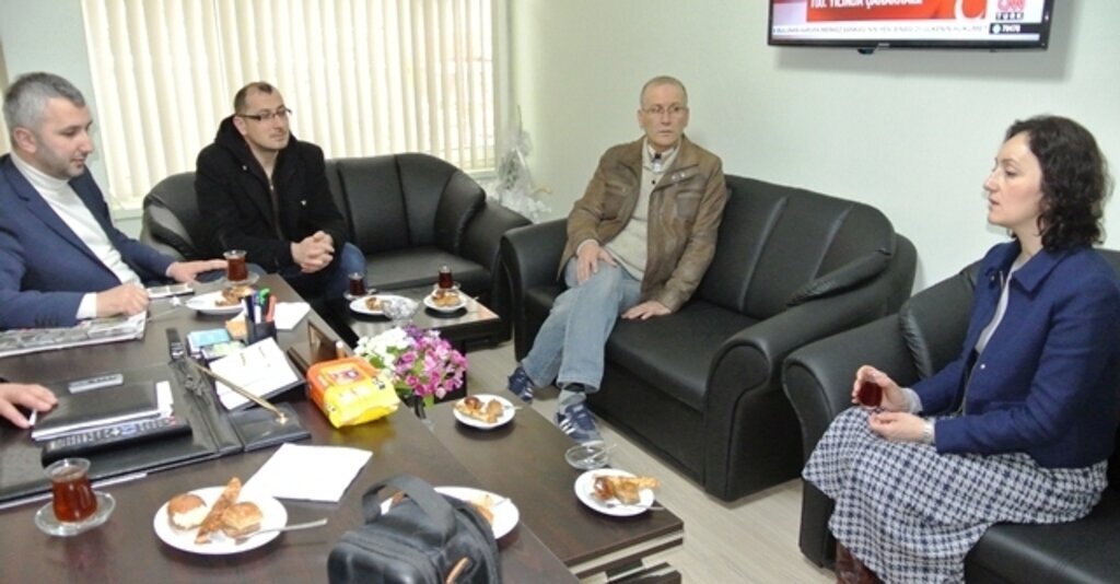 Emine Karaçuha Yılmaz Elektrikçiler Odası Ziyaretinde Bulundu