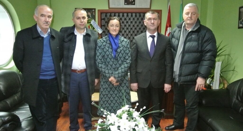 Emine Karaçuha Yılmaz ziyaretlerine devam ediyor