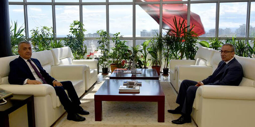 Emniyet Müdürü Vedat Yavuz’dan Rektör Bilgiç’e ziyaret