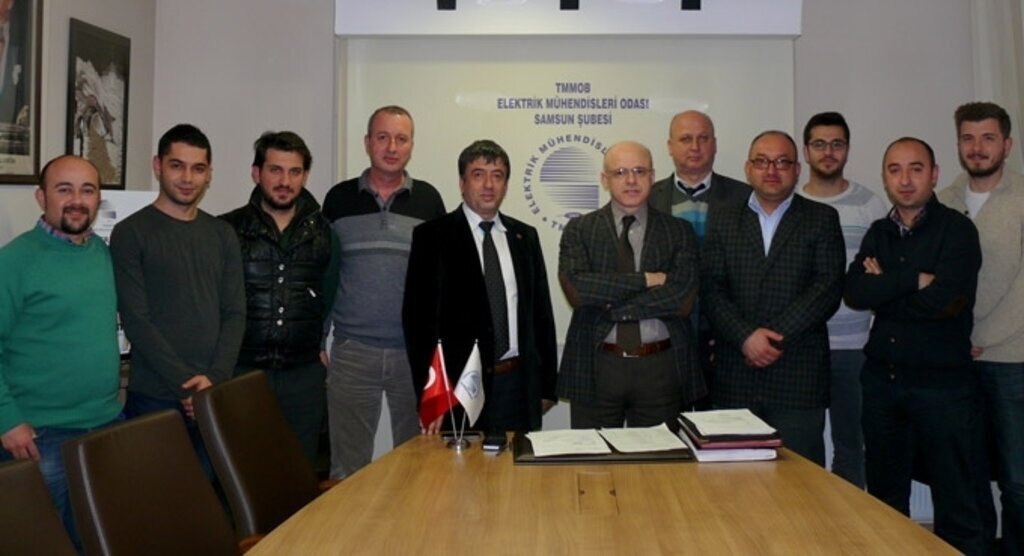 EMO Samsun Şubesi'nde görev dağılımı