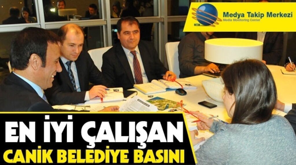 En İyi Çalışan Canik Belediye Basını