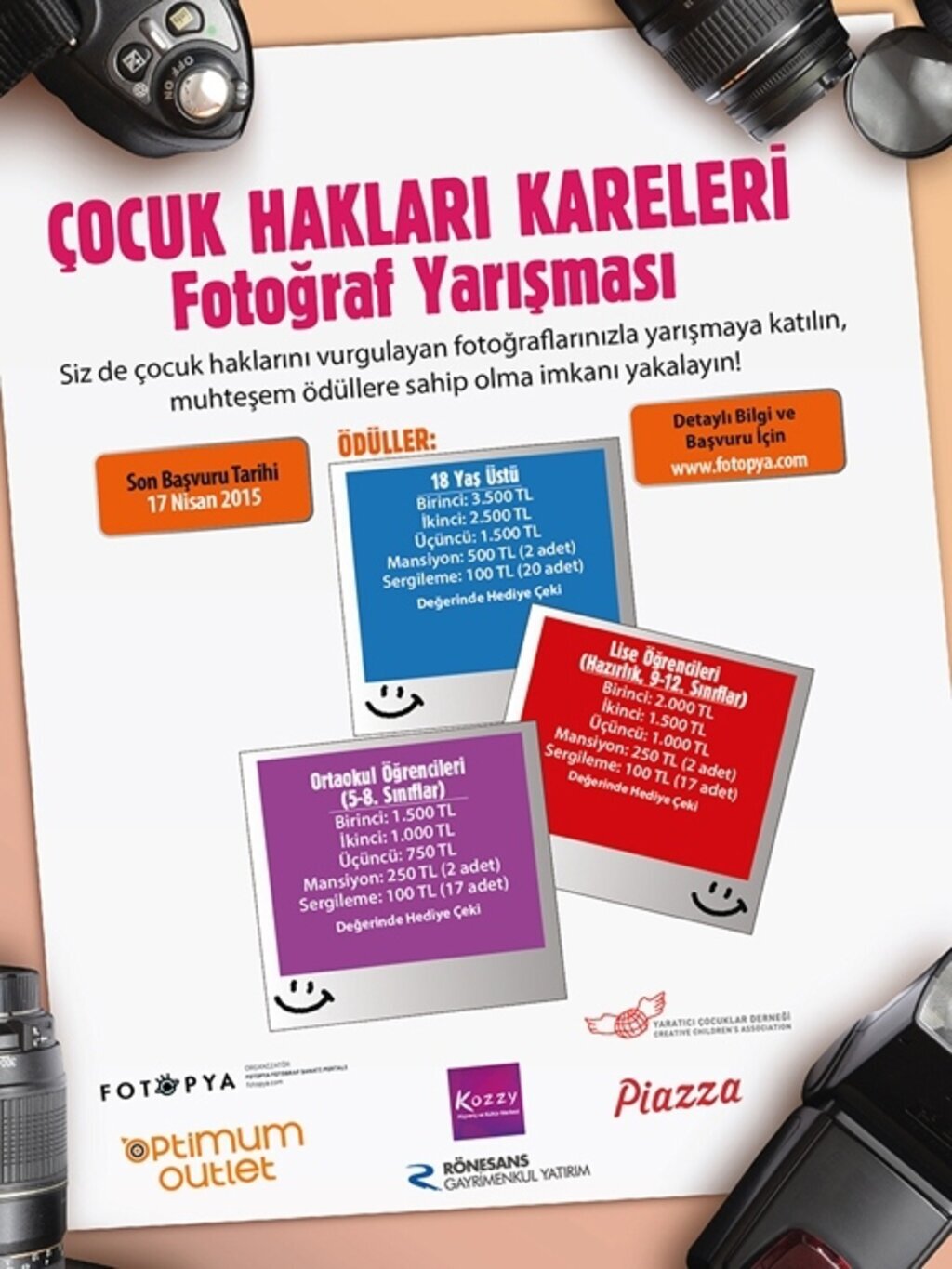 En iyi 'Çocuk Hakları Kareleri' aranıyor!