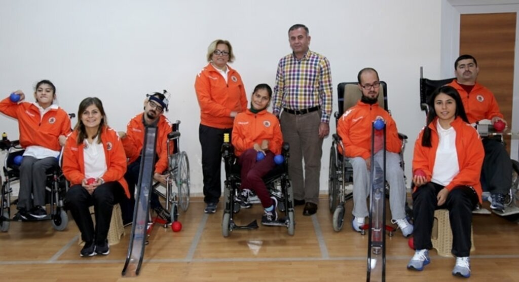 Engelli sporcuların hedefi büyük