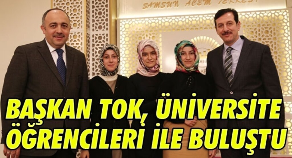Erdoğan Tok, OMÜ'lü öğrencileri Acem Tekkesi'nde ağırladı