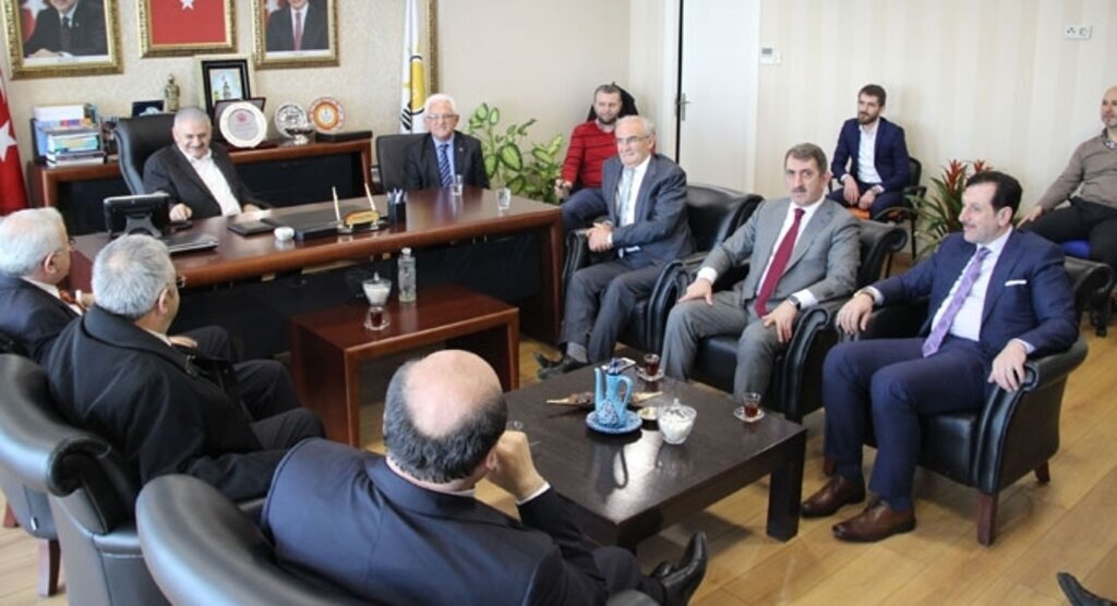 Eski Ulaştırma, Denizcilik ve Haberleşme Bakanı Yıldırım, Samsun'da