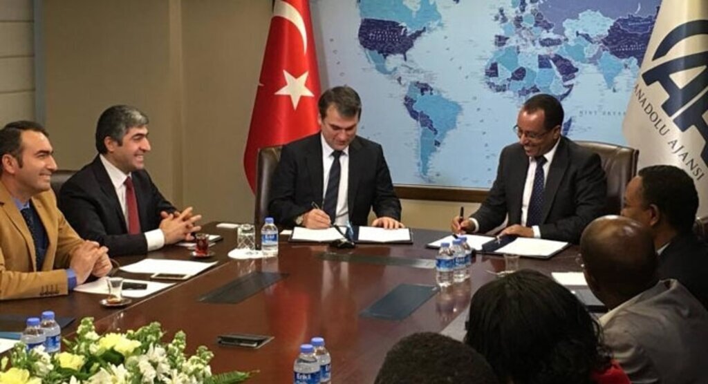 Etiyopyalı gazeteciler Türkiye'de