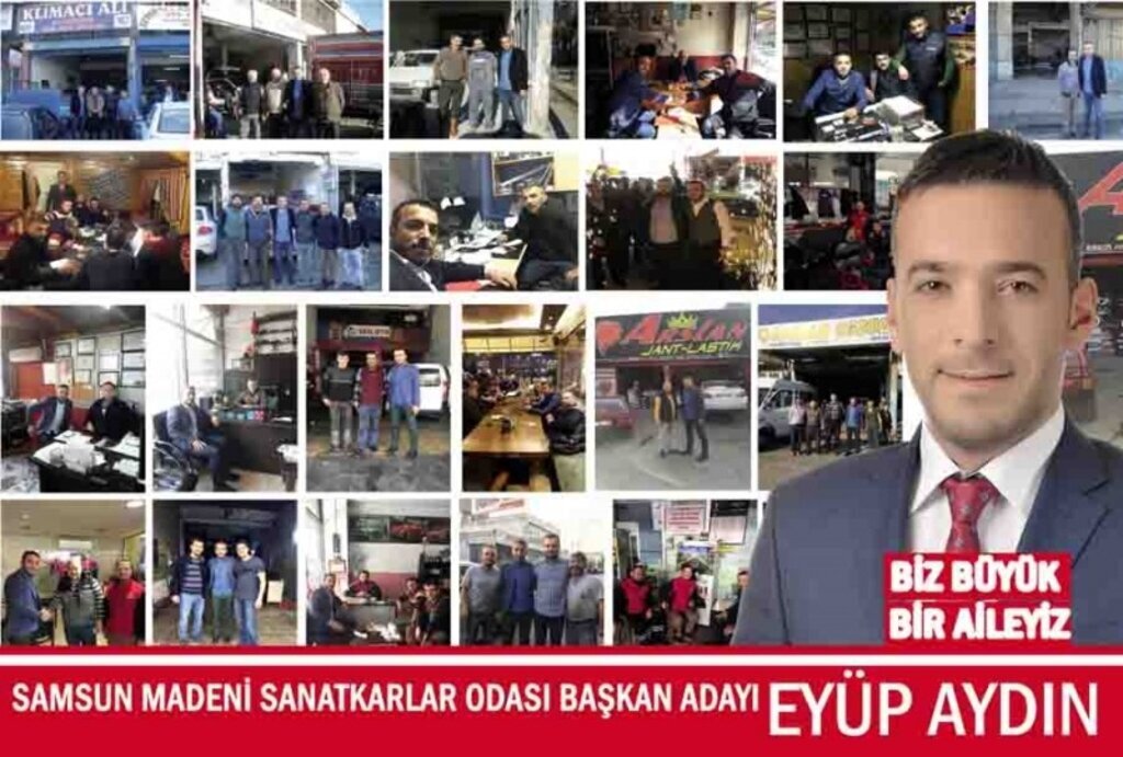 Eyüp Aydın'dan teşekkür