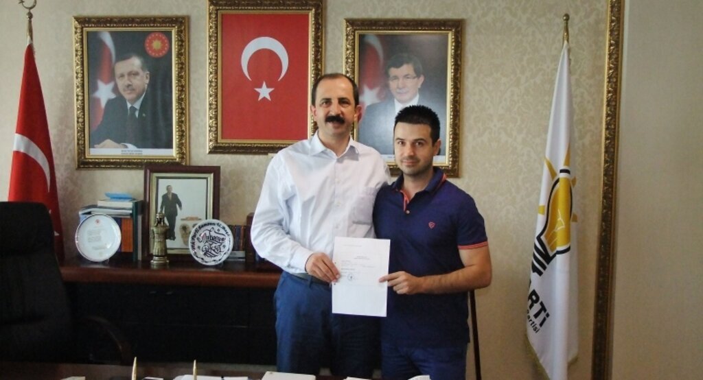 Ferdi Ünlü AK Parti 26.Dönem Samsun Milletvekilliği A. Adaylığı başvurusunu yaptı