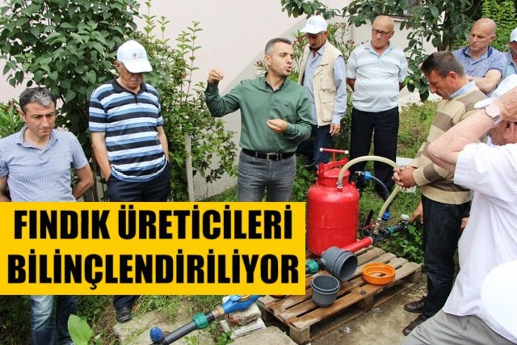 Fındık Üreticileri Bilgilendirilmesi Devam Ediyor