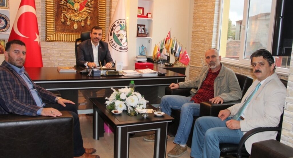 Gazeteciler Cemiyeti Başkanından Sarıcaoğlu'na ziyaret