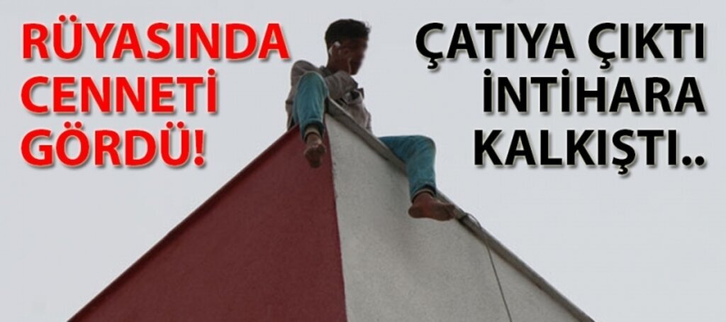 Gazi Devlet Hastanesi'nin çatısında intihar girişimi