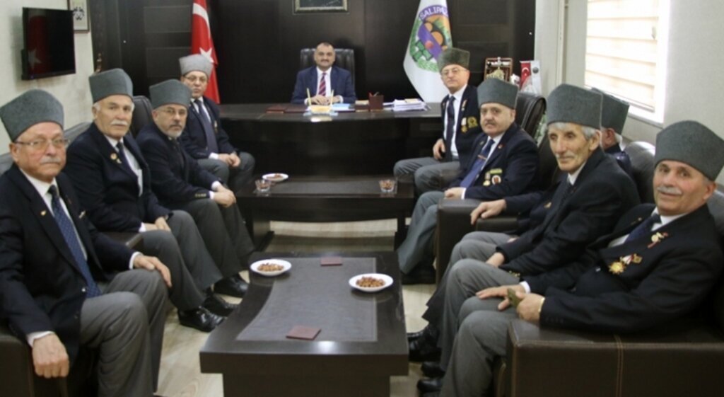 Gaziler'den Başkan Akgül'e ziyaret