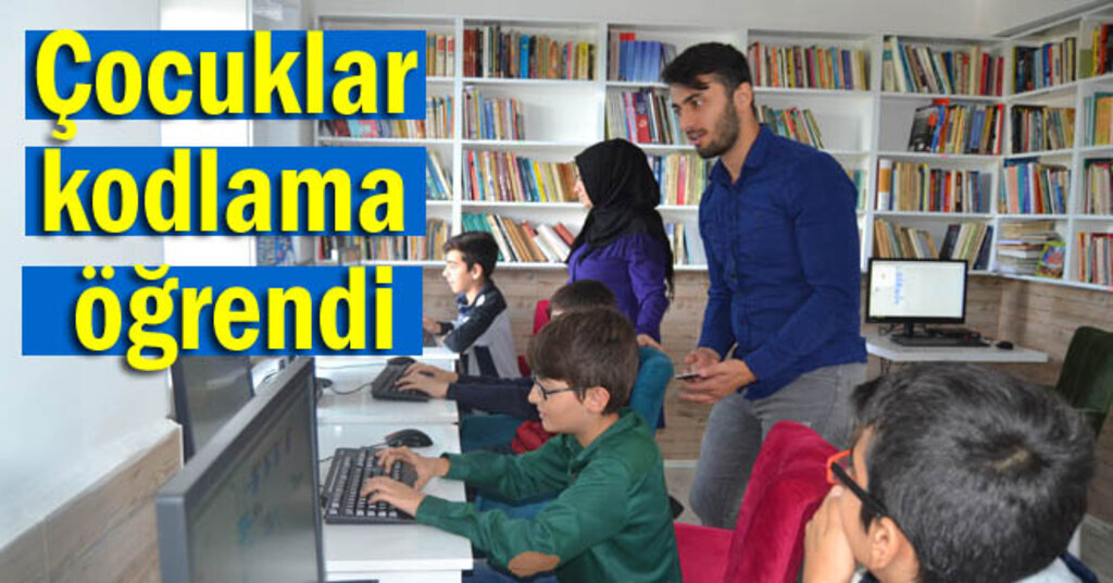 Geleceğin yazılımcıları Canik'te yetişiyor