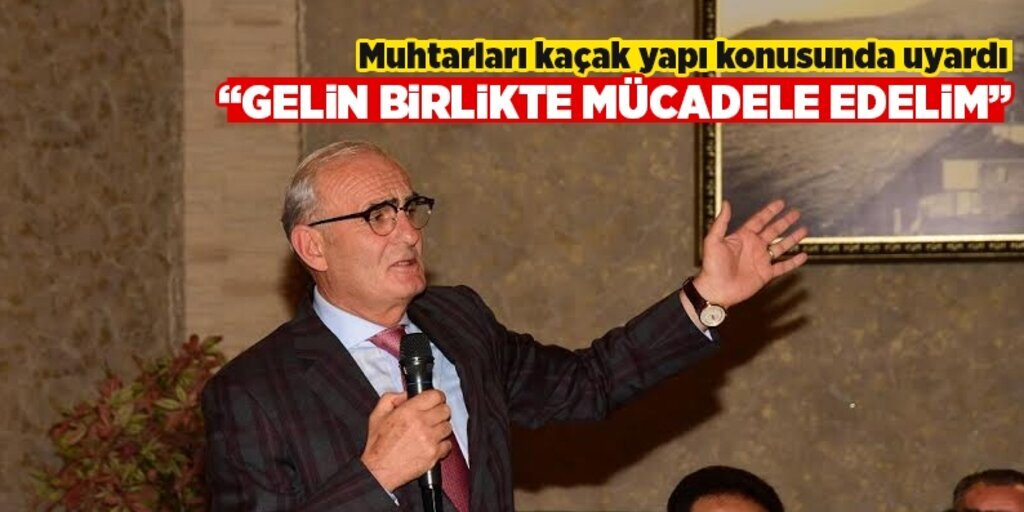'Gelin birlikte mücadele edelim'