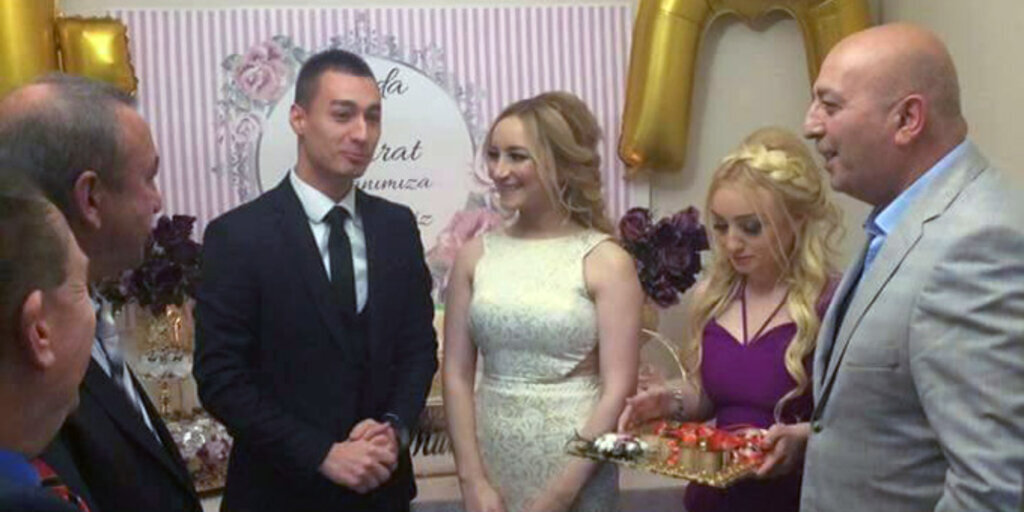 Genç hakemden evliliğe ilk adım