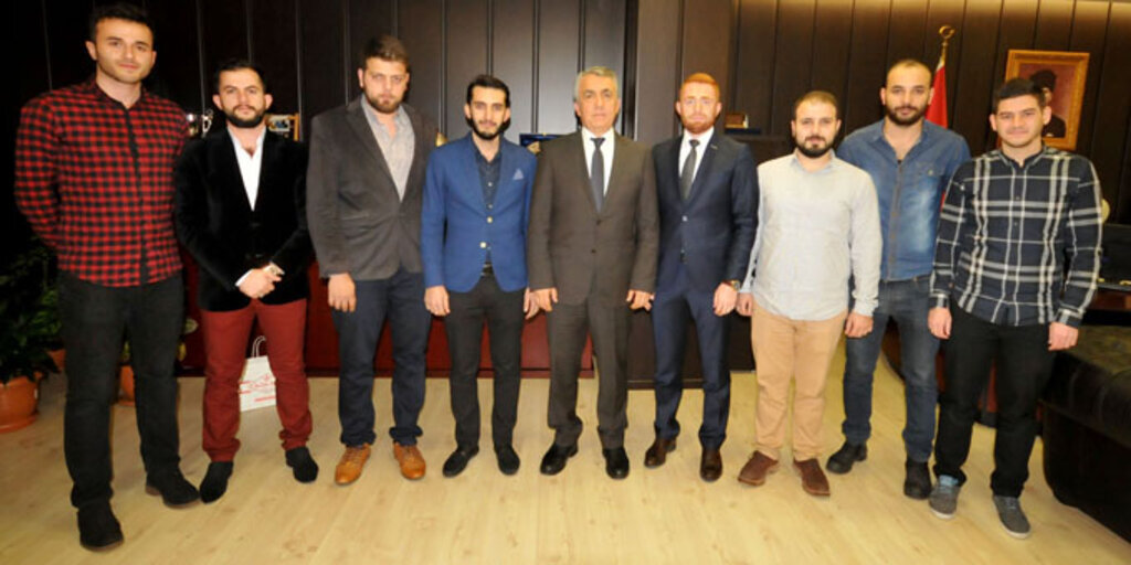 Genç MÜSİAD'tan Rektör Bilgiç'e ziyaret