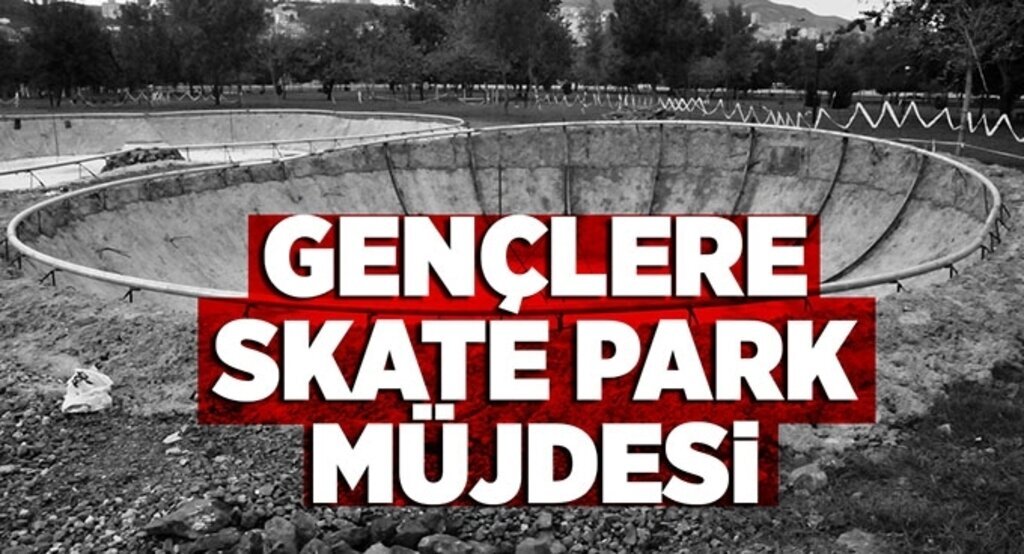 Gençlere Skate park müjdesi