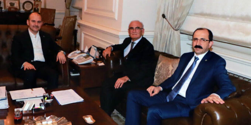 Göksel ve Yılmaz’dan Soylu’ya ziyaret