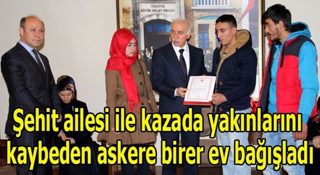 Gurbetçi hayırseverden anlamlı bağış