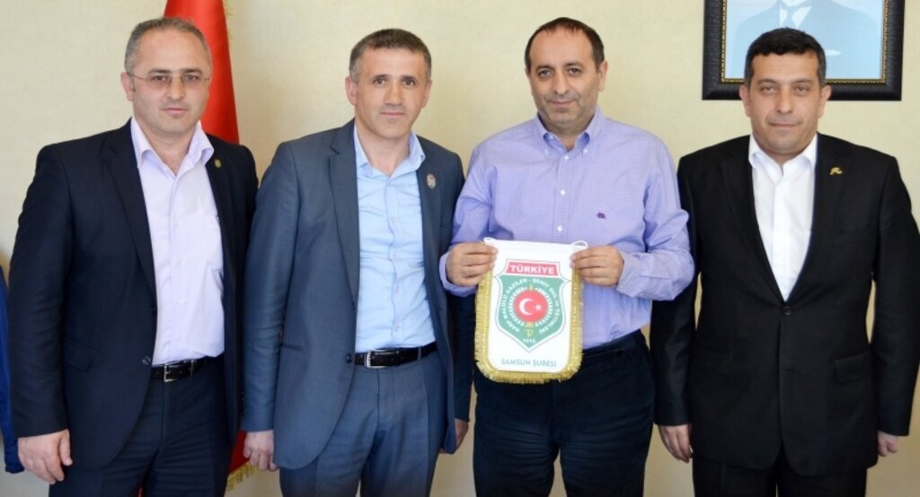 Harp Malulü Derneği'nden Yedaş Genel Müdür Türkoğlu'na teşekkür ziyareti