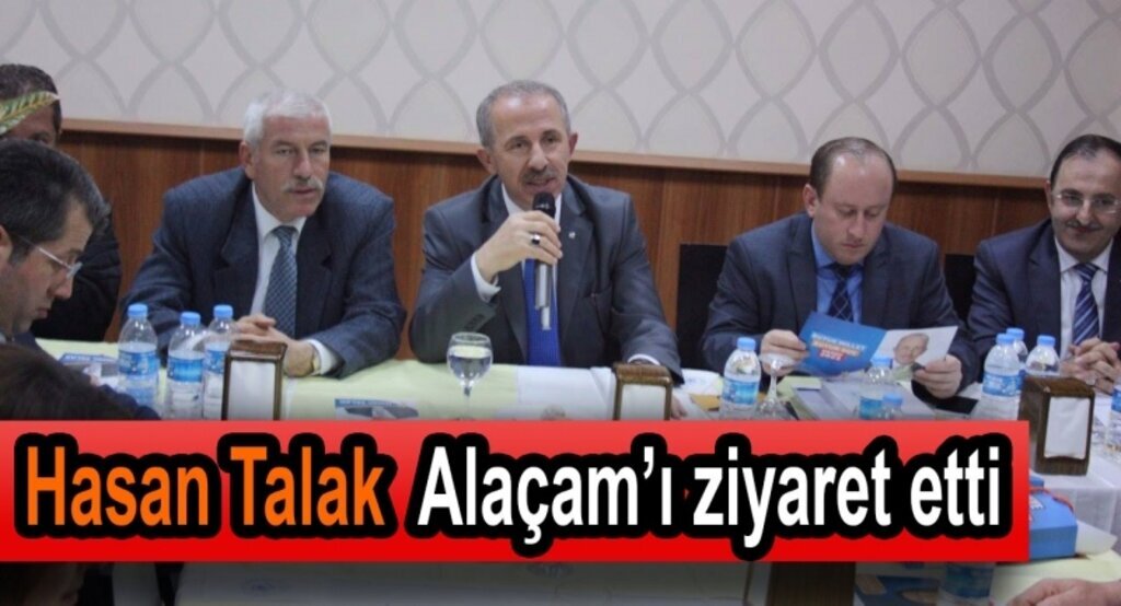 Hasan Talak Alaçam’ı ziyaret etti