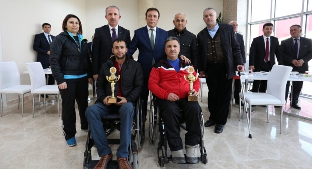 Hasan Talak engellilerimizle her zaman beraberiz