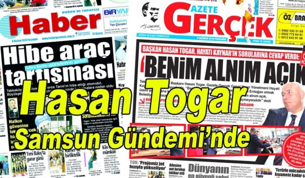 Hasan Togar: Belediyenin kasasından bir kuruş dahi şahsıma geçmemiştir, geçmeyecektir